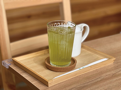 伊東・ちっ茶カフェメニューぐり茶（アイス）